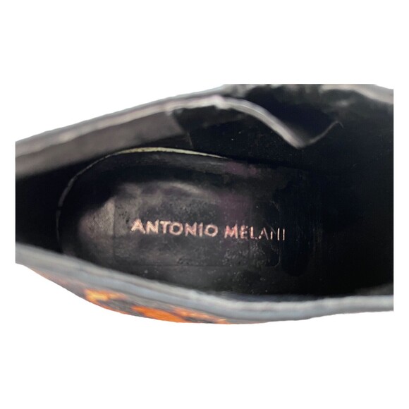 Antonio Melani Carlin LEATHER Side Zipper ANKLE Booties Cheetah Print SIZE 9.5M - Picture 9 of 10